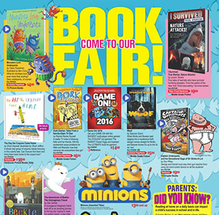 Scholastic Book Fair is coming to Daybreak schools! 10/30-11/3 - Daybreak  Schools